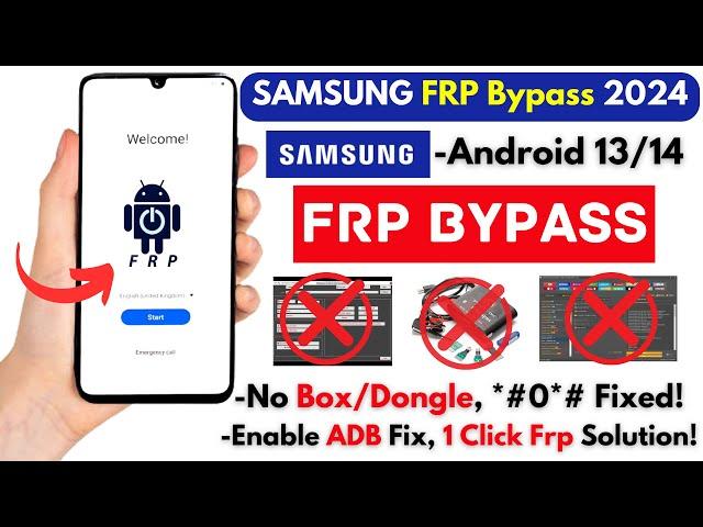 -All Samsung FRP Bypass New Security 2024 - Unlock Samsung Frp Google Account Free 100% Working Tool