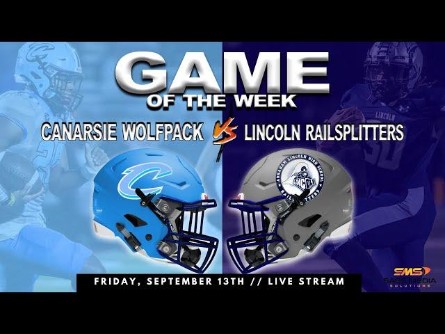 Canarsie vs Abraham Lincoln | Game of the Week | 09/13/2024 | PSAL 4A | Varsity Football