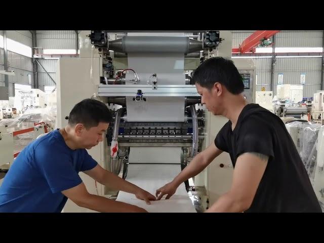 CIL-AS-288 Máquina automática de papel toalla de mano con plegado en V de 2 carriles