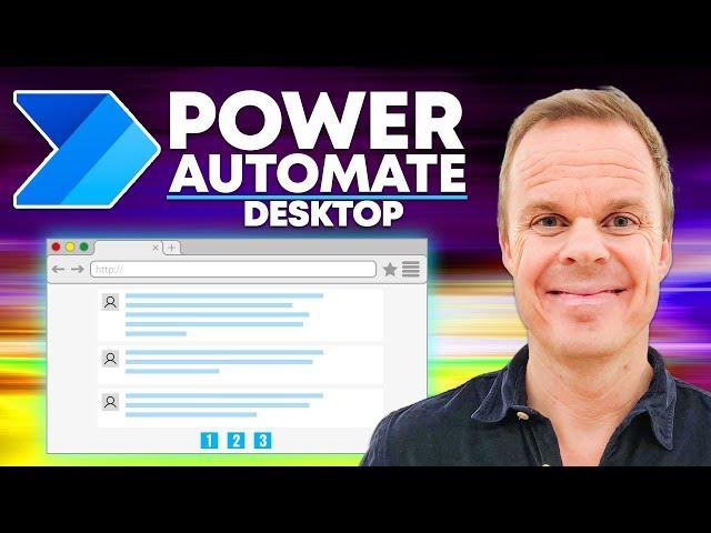 Extract Multiple Web Pages with Power Automate Desktop - Full Tutorial