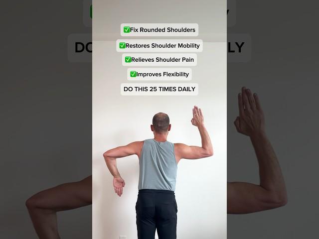 Fix Your Rounded Shoulders with These 4 Simple Exercises!