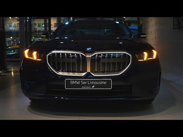 New 2024 BMW 5 Series | 520i Sedan full Visual Review 4k