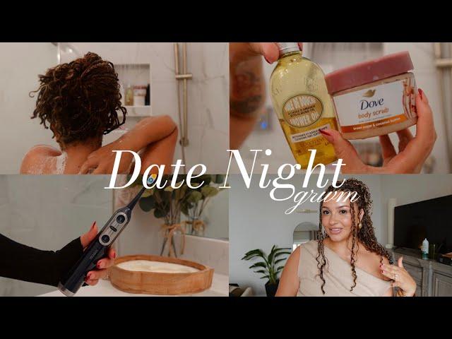 FULL DATE NIGHT GRWM| sweet & flirty smelling hygiene routine + soft makeup beat + outfit & more