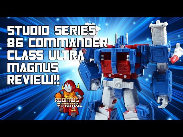 RodimusPrimal Reviews: Studio Series 86 Ultra Magnus!