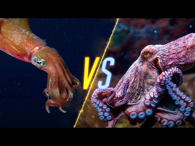 Squid VS Octopus