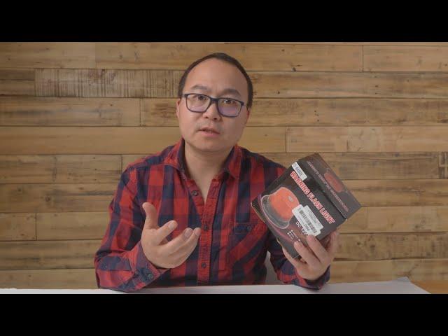 LED Strobe light unboxing: a great light for contractors!