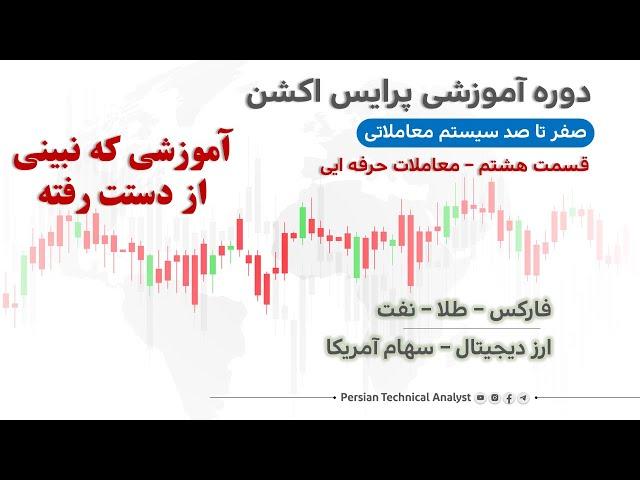 دوره آموزشی صفر تا صد پرایس اکشن و سیستم معاملاتی فارکس و ارز دیجیتال - قسمت هشتم