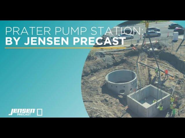 Precast Pump Station Fixes Flooded Intersection | Jensen Precast