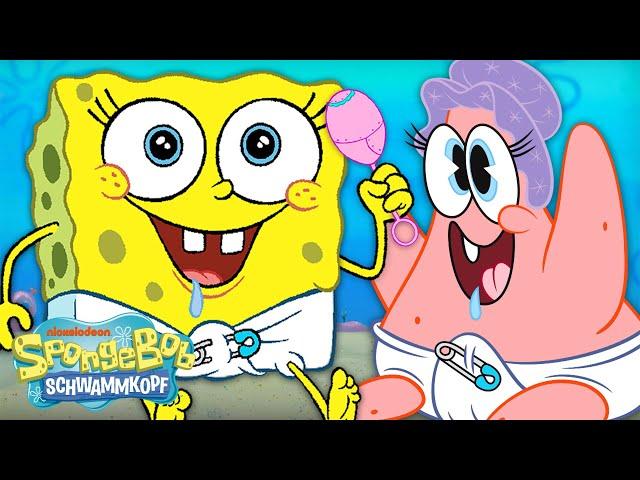 SpongeBob | Alle BABYS! | SpongeBob Schwammkopf