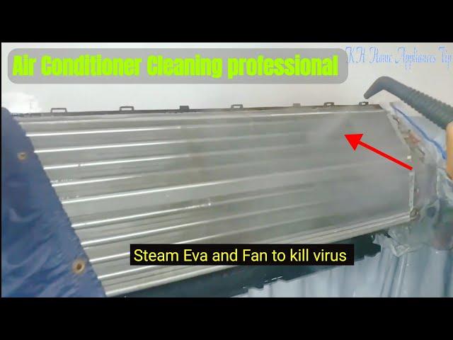 How to cleaning room air conditioner indoor and outdoor unit