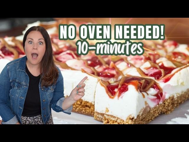 STOP Baking! This No-Bake Cheesecake Will Disappear In Minutes (Make it now)
