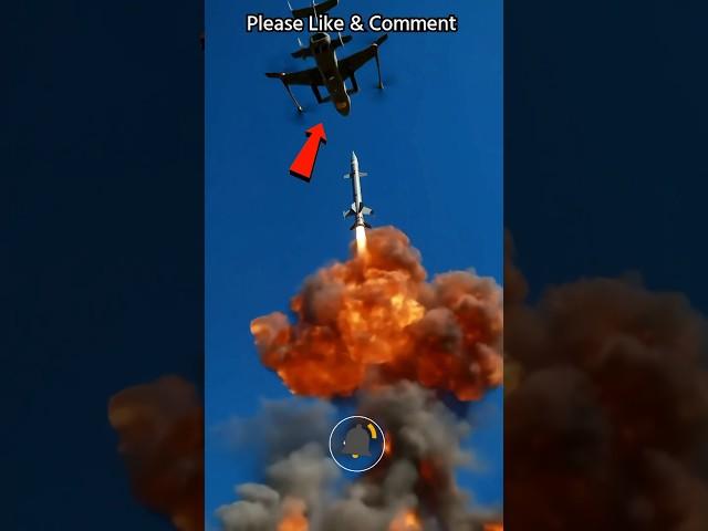 Guided Missile vs. Drone Showdown #shorts