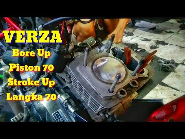 VERZA Bore Up Piston 70 Stroke Up Langka 70