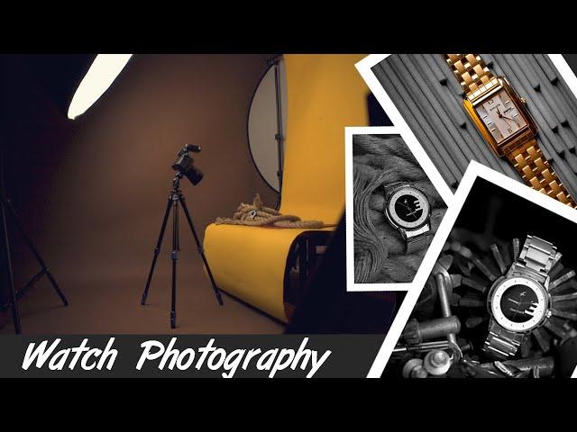 Watch Photography Tutorial || How to Creativity Product Advertising Photography ||