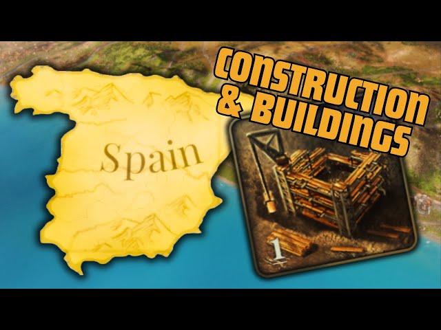 Victoria 3 BEGINNER Tutorial Playthrough START as SPAIN: Construction & Buildings