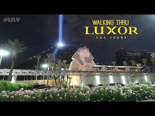 Walking Thru Luxor Las Vegas!