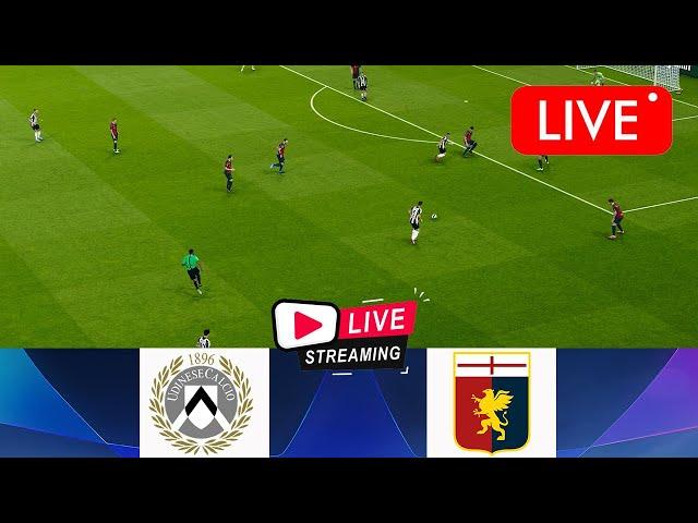 [Live] Udinese vs Genoa | Serie A | Guarda la partita di oggi!