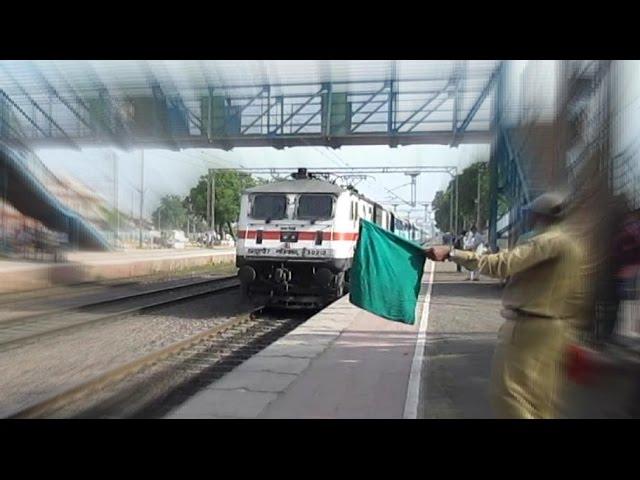 High Speed Trains Burnning Tracks At MPS