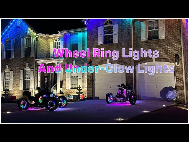 Ryker Rally  Wheel lights/under glow lights