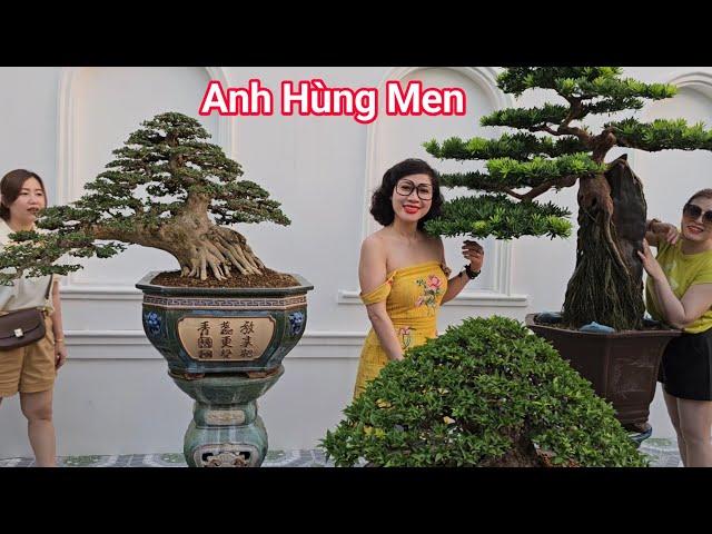 Tham quan vườn Bonsai chất lượng đẳng cấp của anh Hùng Men ở Cần Thơ