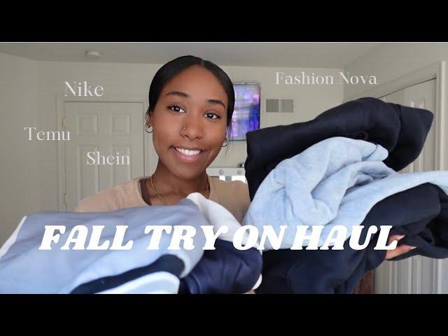 MINI BASIC FALL TRY ON HAUL  | SHEIN, FASHION NOVA AND MORE