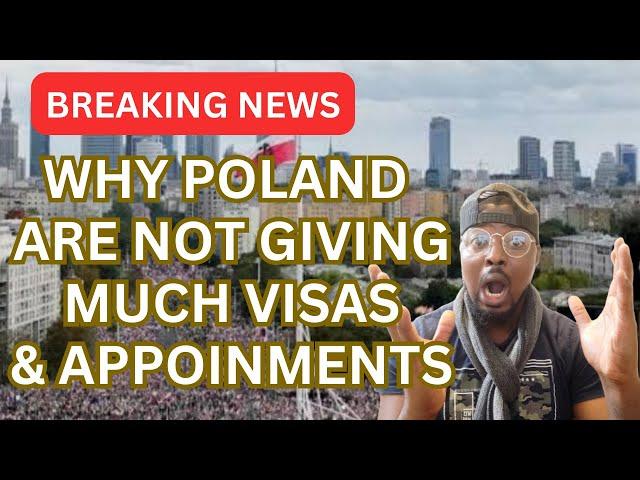 THE TRUTH ABOUT HIGH POLISH VISA REFUSAL & APPOINTMENT PROBLEMS! | REVELATION! | POLISH VISA