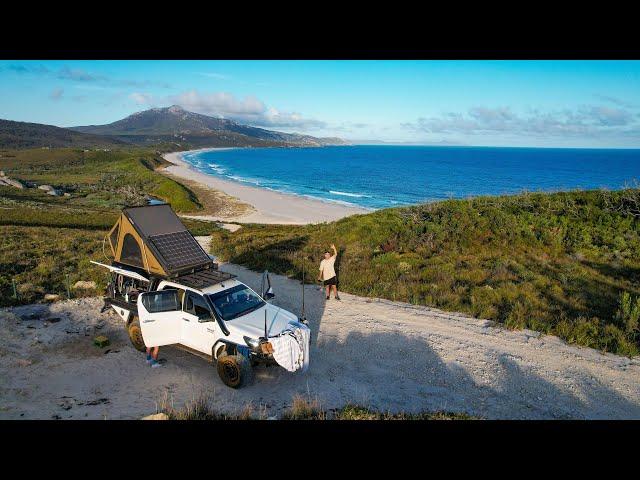 Off-roading the Hilux to a ISLAND to CAMP & FISH