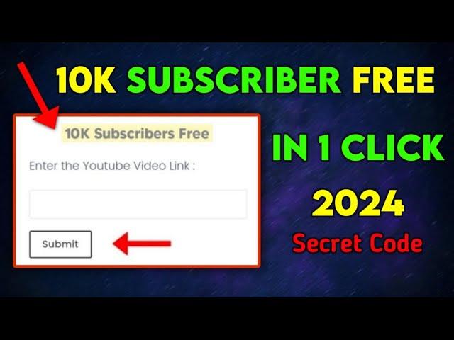 How To Get Free Subscribers On YouTube - 2024