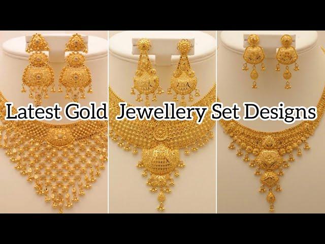 Gold Jewellery Set Designs|| Bridal Jewellery Set || Latest gold set || The Dressify Diary