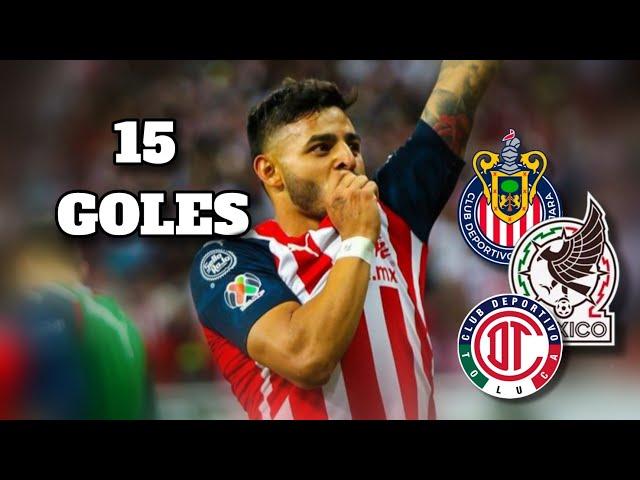 LOS 15 MEJORES GOLES DE ALEXIS VEGA ( Chivas,Toluca y Selección Mexicana)