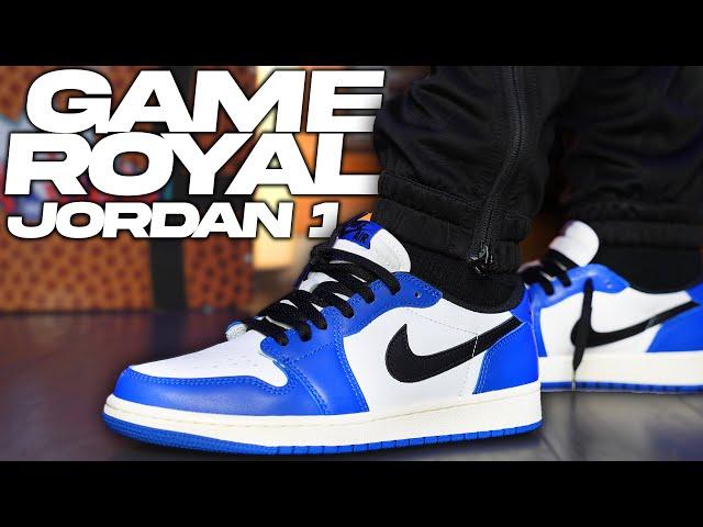 Air Jordan 1 Low OG Game Royal Review and On Foot