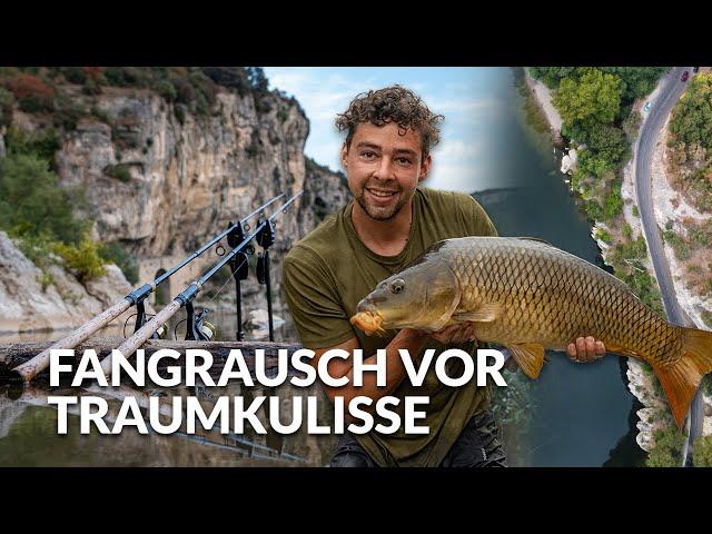 Fangrausch vor Traumkulisse | Karpfenangeln am Fluss in Südfrankreich | P.R. Baits | Boilie