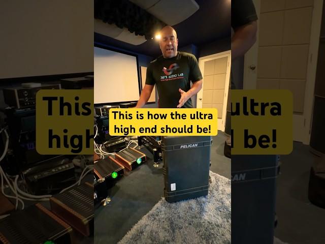 This Is how the ultra high end audio should be ! #highpoweraudio #audiophile #hifi #amplifer