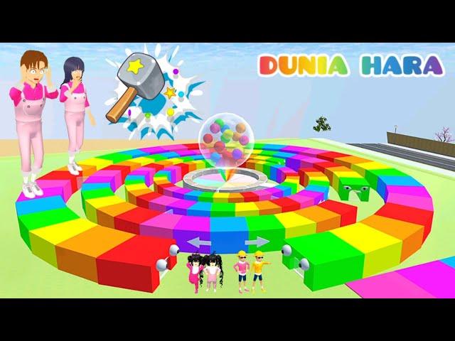 Pintu Rahasia Warna Warni  | Terperangkap Penjara Ulat Raksasa | Yuta Vs Monster Spun Sabun Rainbow