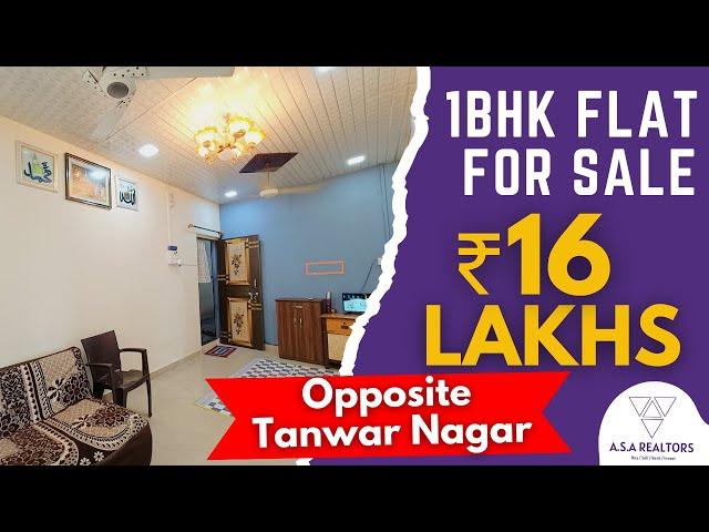 1 BHK Flat For Sale Opposite Tanwar Nagar @16 Lakhs | Property | Mumbra | Thane. With MOUNTAIN VIEW