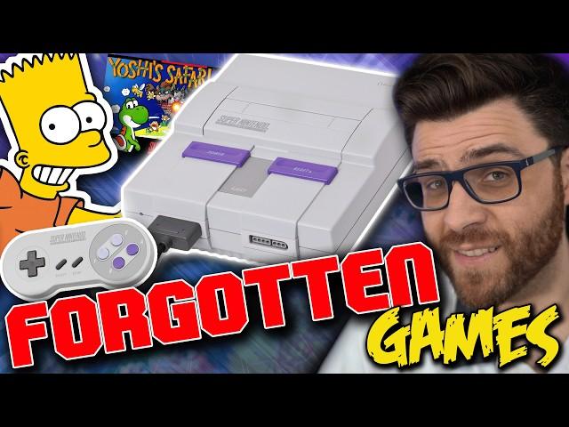 Forgotten and Weird Super Nintendo Games! (SNES)