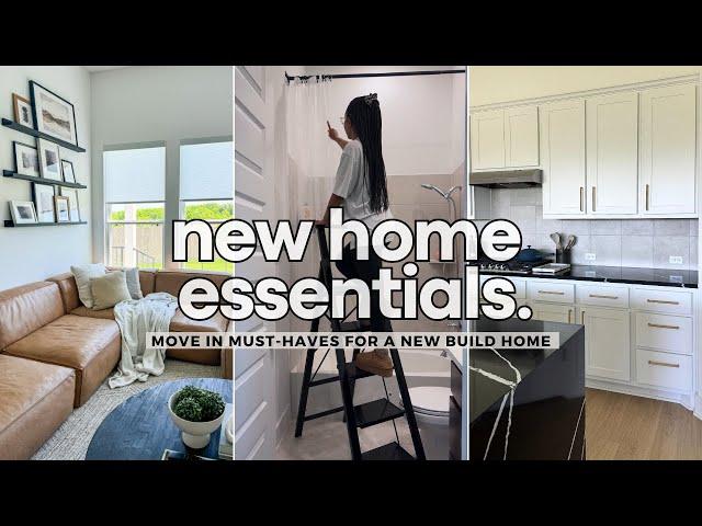 essentials for a new homeowner! | new build home & apartment move in must-haves from Amazon