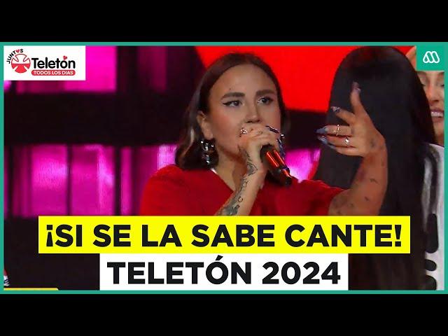 Teletón 2024 | ¡Si se la sabe cante! Competencia de los Chicos Reality