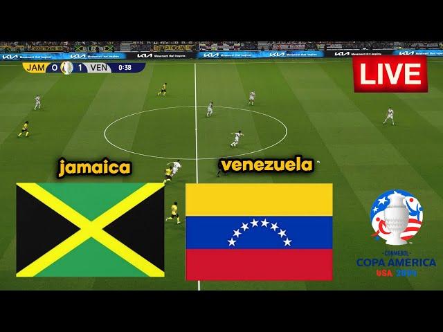 JAMAICA vs VENEZUELA EN VIVO | Copa América 2024 | Partido En vivo Ahora