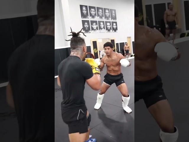 Gilbert Burns Training With Kevin Lee