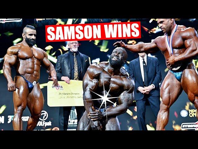 SAMSON DAUDA BECOME 2024 MR OLYMPIA