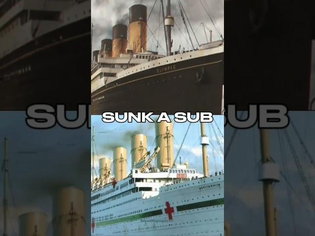 Olympic Vs Britannic #oceanliner #titanic #olympic #britannic