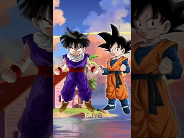 Who is the stronger - Kid Goten VS Kid Gohan