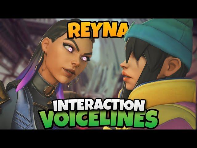 Valorant - Reyna Interaction Voice lines With Other Agents