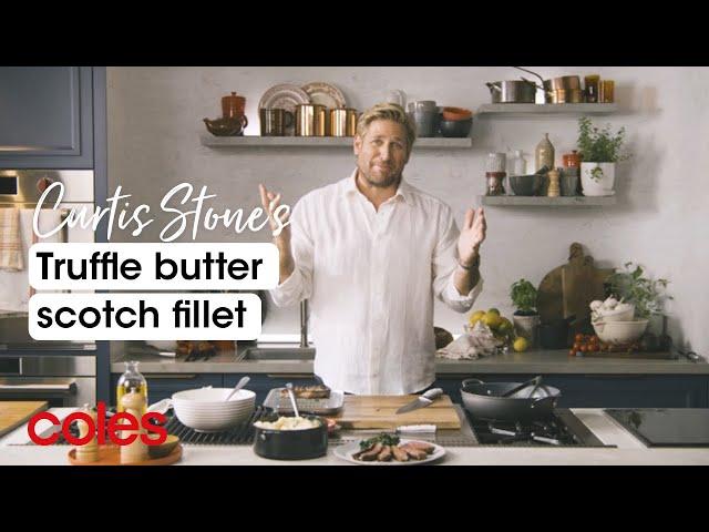 Curtis Stone’s Scotch Fillet Steak with Mashed Potatoes