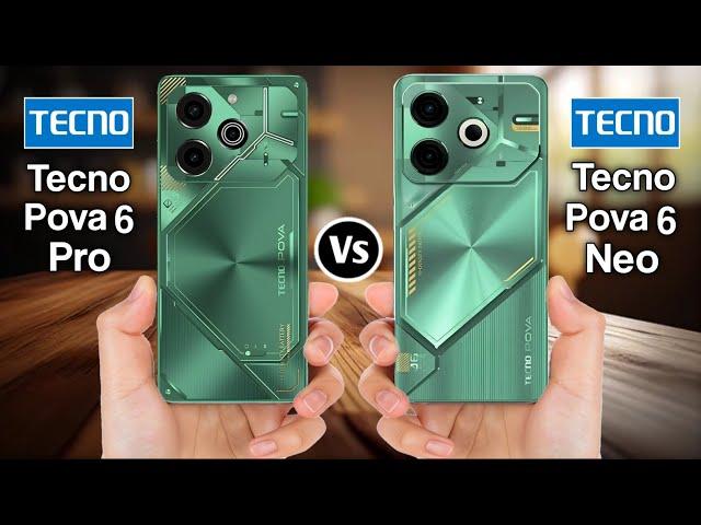 Tecno Pova 6 Pro Vs Tecno Pova 6 Neo