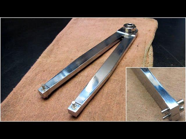 Machining Project: Double Pin Spanner Wrench Tool Build