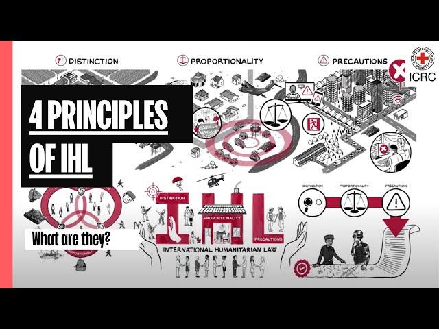 What are the principles of international humanitarian law? | IHL | ICRC