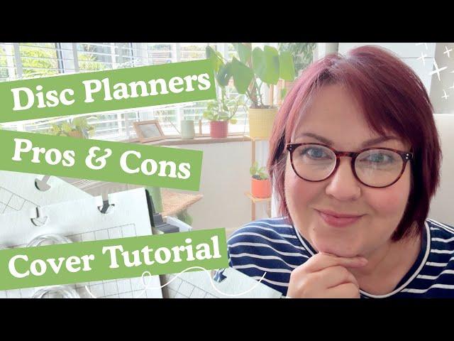 Curious about disc planners? Complete guide - punching, sizes, covers and tips. How to make a cover.