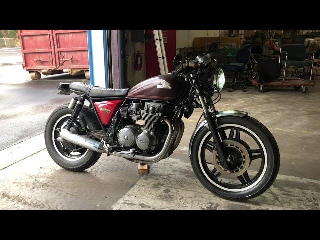 1982 Honda CB650 4into1 Exhaust Upgrade